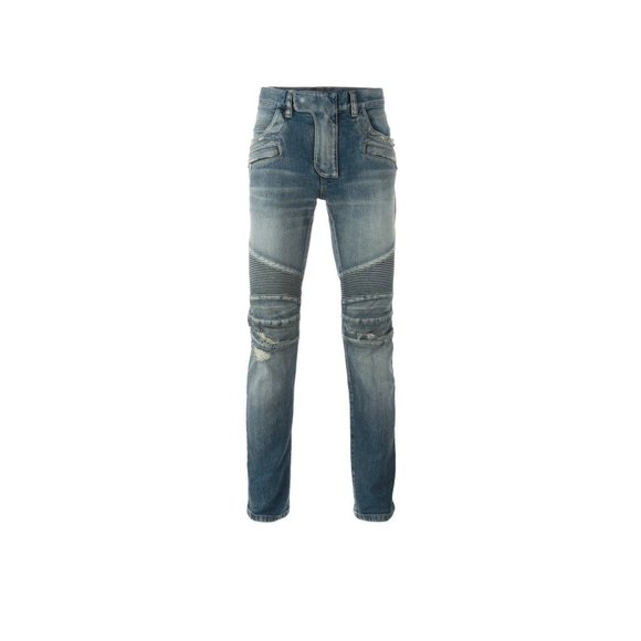 Balmain Biker Jeans - Picture 1 of 8